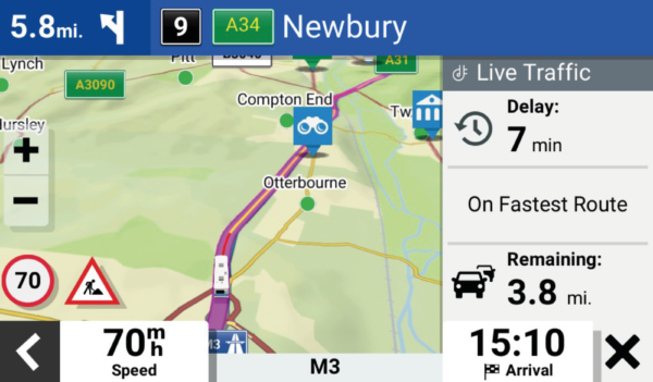 Motorhome Sat Nav